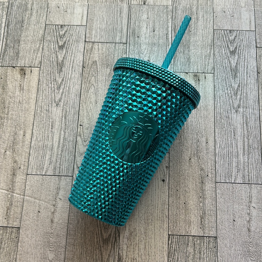Starbucks teal tumbler 2023